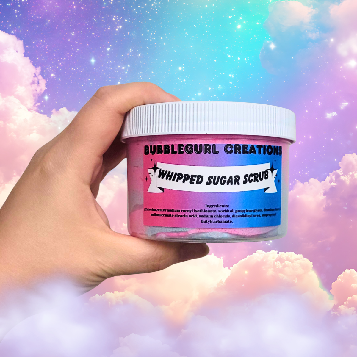 Bubble Fairy Whipped Sugar Scrub