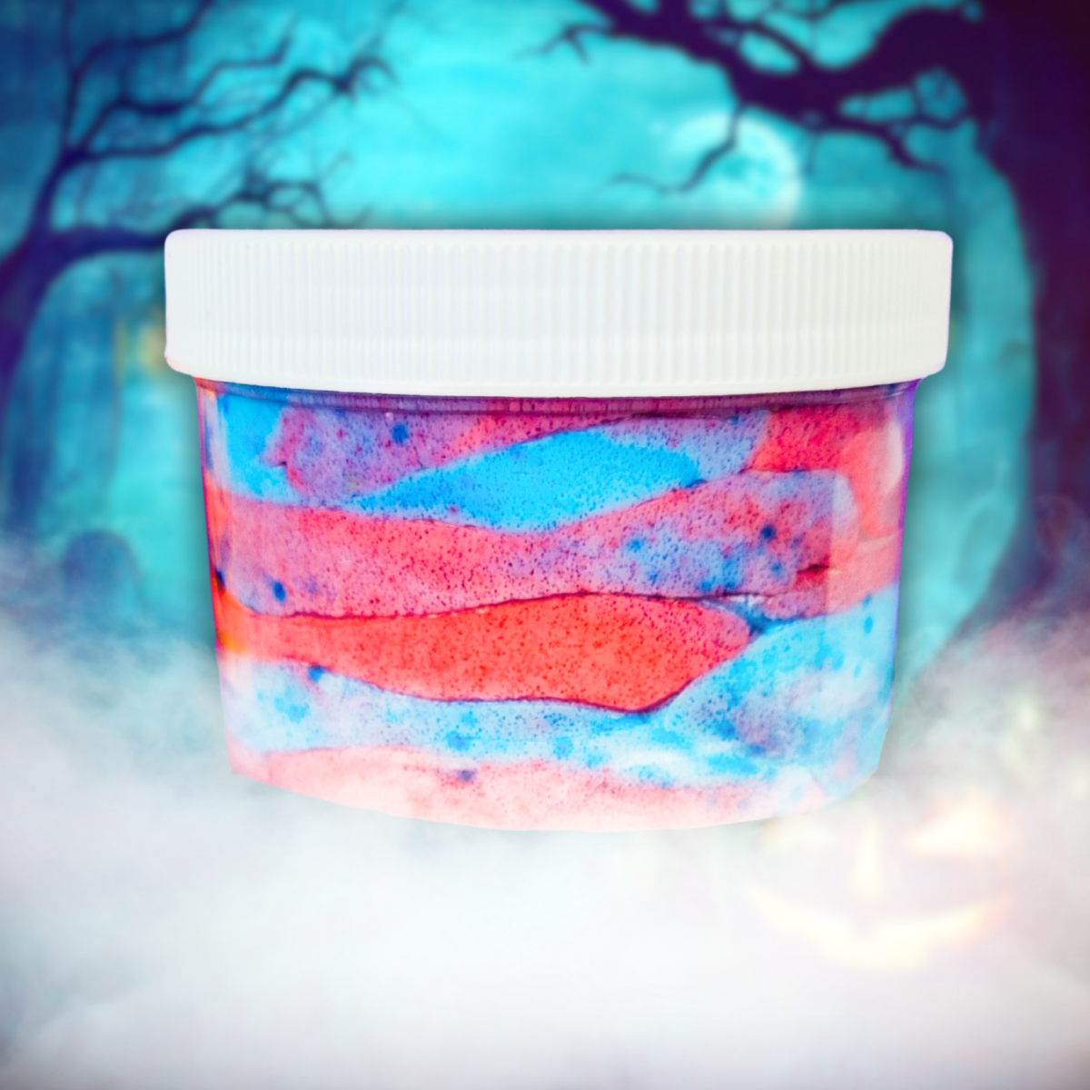 Spooky trick or treater whipped sugar scrub-halloween-ghost-candy-fantasy-party favors-gift ideas