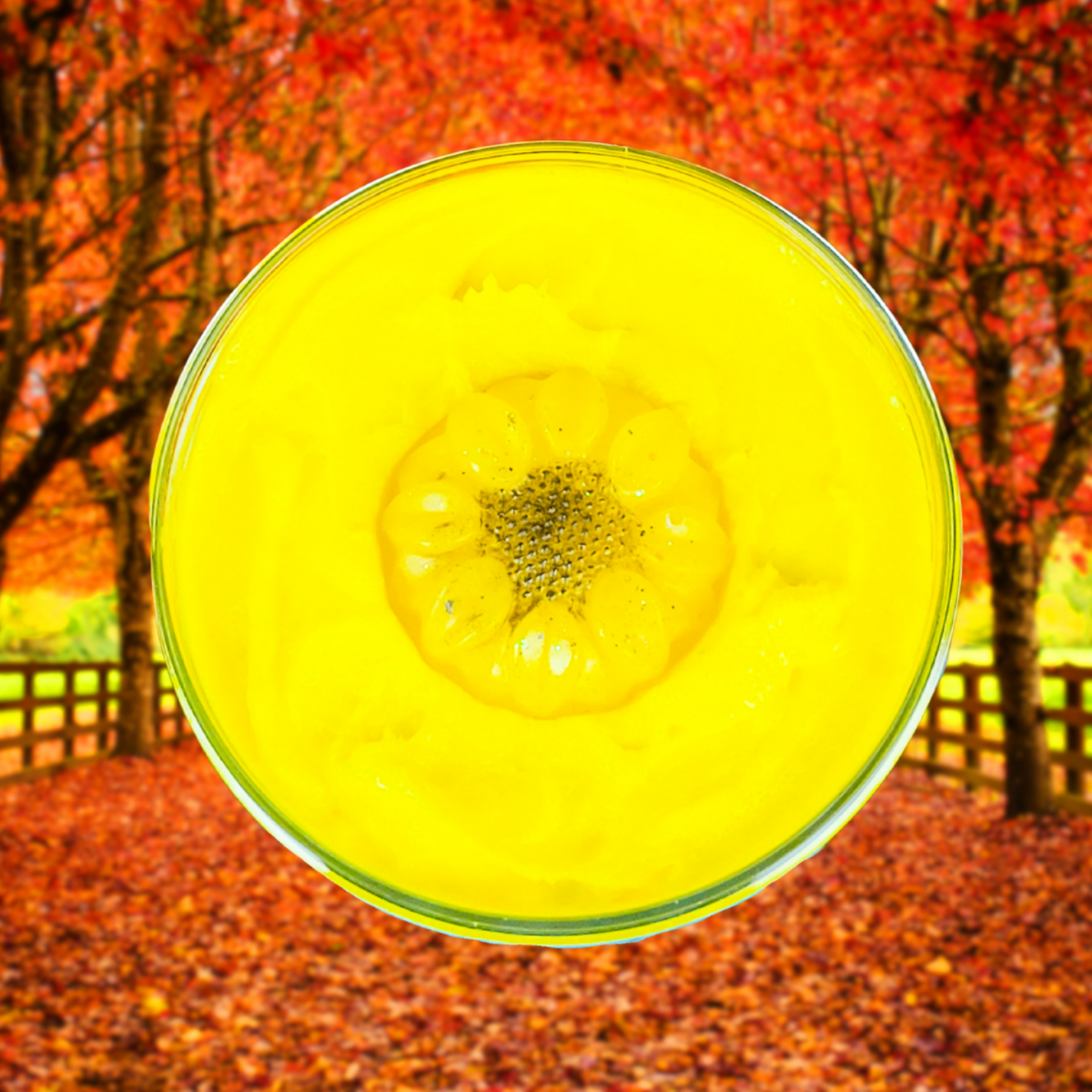 Sunflower fairy whipped sugar scrub-fall-autumn-magical-fantasy-gift ideas-party favors