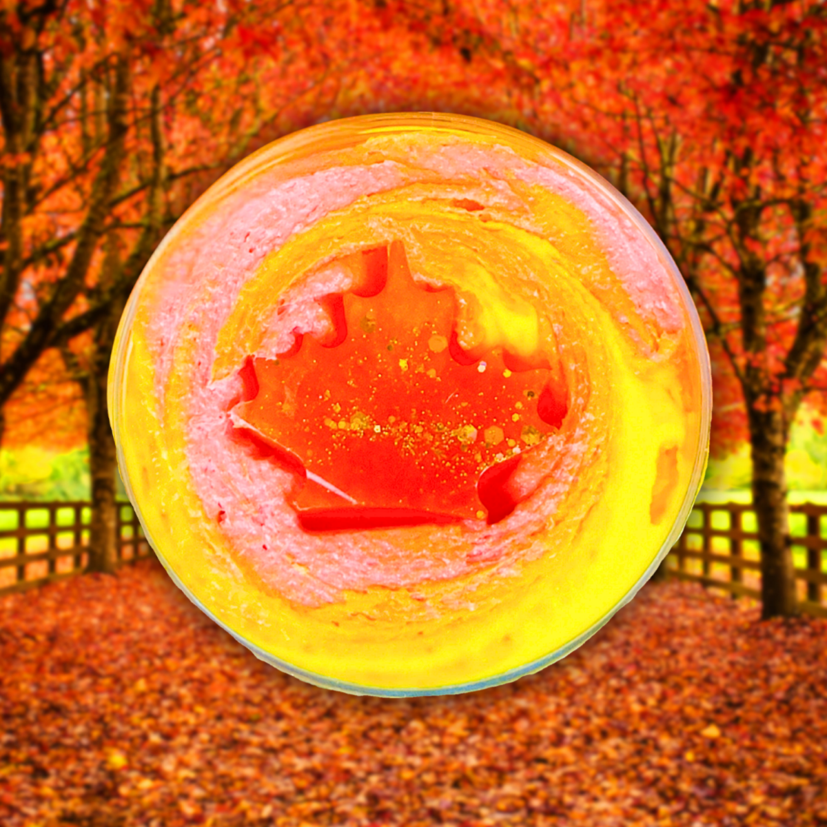 Queen of the Autumn Fairies Whipped Sugar scrub-fall-autumn-fantasy-gift ideas- party favors