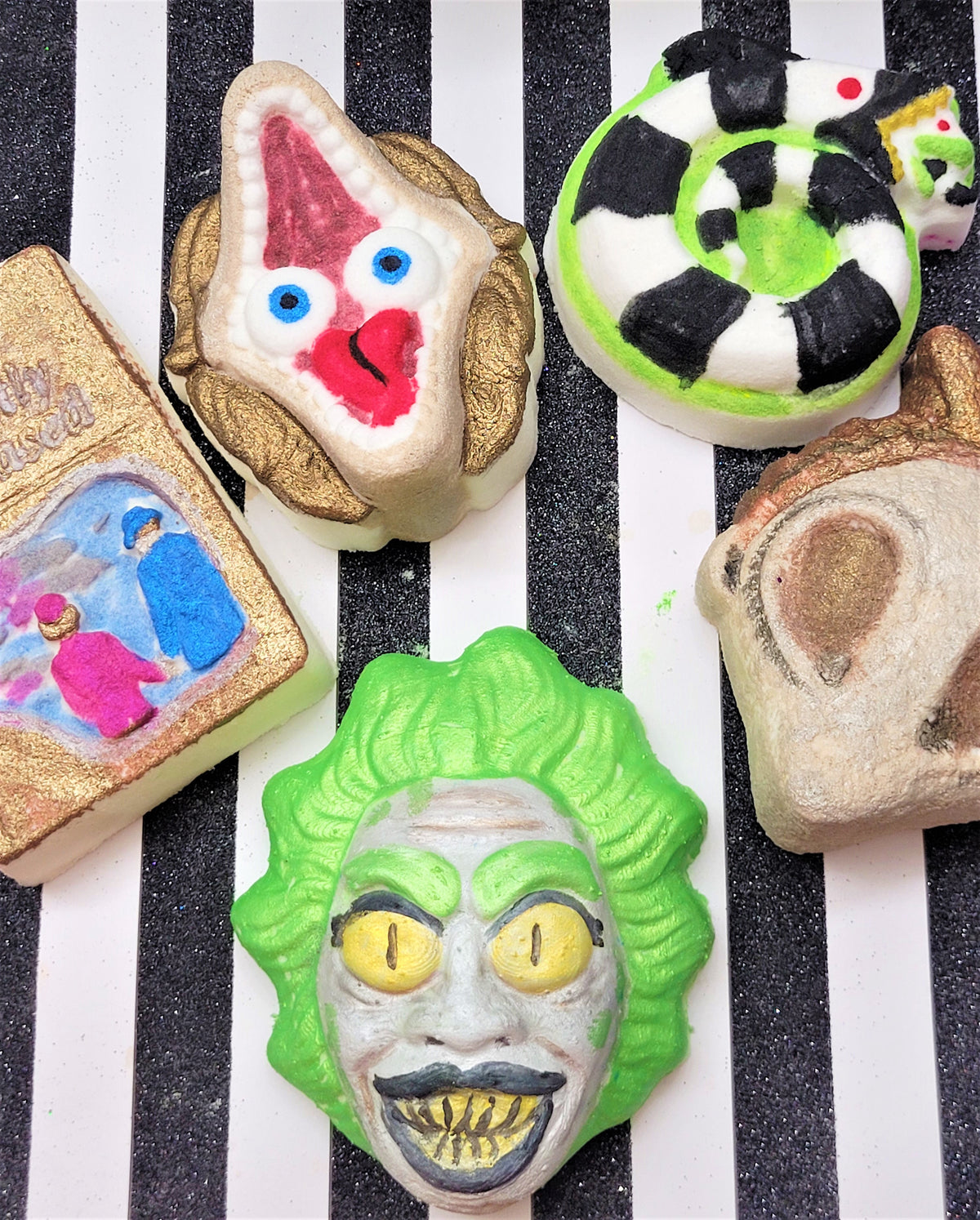 Creepy ghoul bath bomb set-Halloween-spooky-creepy-party favors-gift ideas
